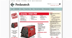 Desktop Screenshot of perdanatech.com